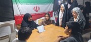 تصاویر/برپایی غرفه پاسخگویی به شبهات و غرفه کودک و نوجوان توسط طلاب حوزه علمیه حضرت بقیه‌الله الاعظم(عج) نسیم‌شهر