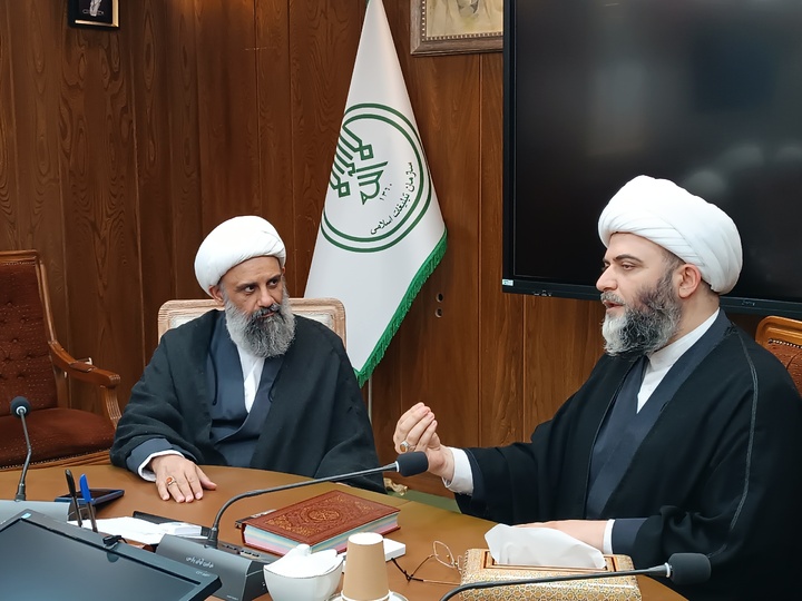 دیدار مدیر حوزه‌های علمیه خواهران کشور با رئیس سازمان تبلیغات اسلامی