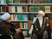 دیدار تولیت آستان قدس رضوی با آیت‌الله العظمی نوری‌همدانی
