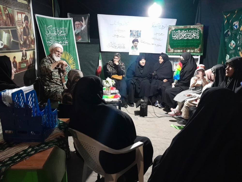 فعالیت‌های طلاب خواهر حوزه فاطمیه شهرستان الیگودرز در هفته چهاردهم جنگ تحمیلی سوم
