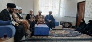 تجلیل از خانواده شهدای طلبه در کردستان همزمان با عید غدیر