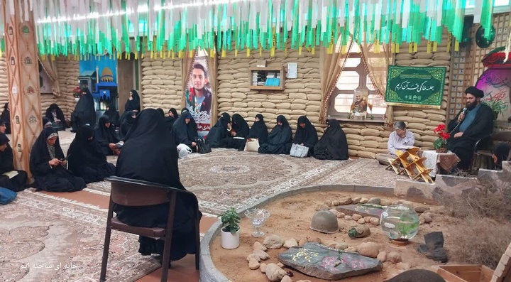 ویژه مبلغین مدرسه فاطمیه و مسئولین جلسات خانگی قرآن شهرستان مهدیشهر