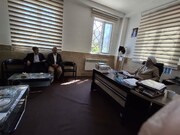 دیدار کارکنان بنیاد فرهنگی حضرت مهدی موعود (عج) قزوین با مدیر حوزه‌های علمیه خواهران استان