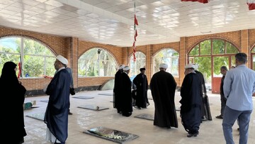 گزارش تصویری | روز اول سفر سه روزه معاون پژوهش حوزه‌های علمیه خواهران کشور به استان  هرمزگان