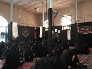 تصاویر/برگزاری مراسم عزاداری حضرت اباعبدالله‌الحسین علیه‌السلام در مدارس علمیه خواهران لرستان