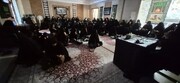 برگزاری مراسم عزاداری حضرت سیدالشهدا (ع) با حضور خانواده معزز شهدای جنگ رمضان در مدرسه علمیه بانو امین(ره)