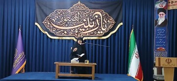 برگزاری مراسم دهه اول محرم در حوزه علمیه خواهران قروه