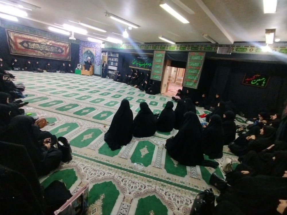 برگزاری مراسم عزاداری حضرت اباعبدالله‌الحسین علیه‌السلام در مدرسه علمیه حضرت زهرا سلام‌الله‌علیها_ دورود