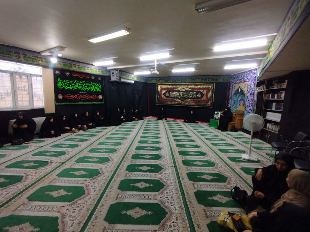 برگزاری مراسم عزاداری حضرت اباعبدالله‌الحسین علیه‌السلام در مدرسه علمیه حضرت زهرا سلام‌الله‌علیها_ دورود