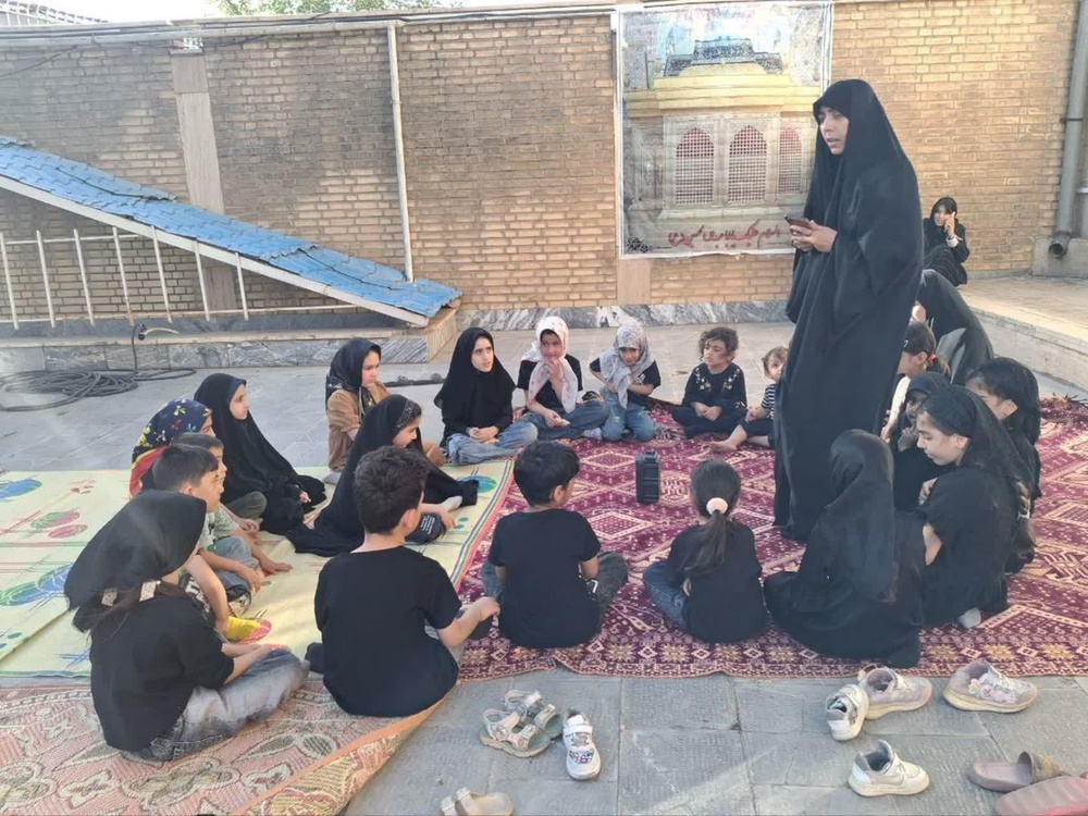 برگزاری مراسم عزاداری حضرت اباعبدالله‌الحسین علیه‌السلام در مدرسه علمیه حضرت زهرا سلام‌الله‌علیها_ دورود