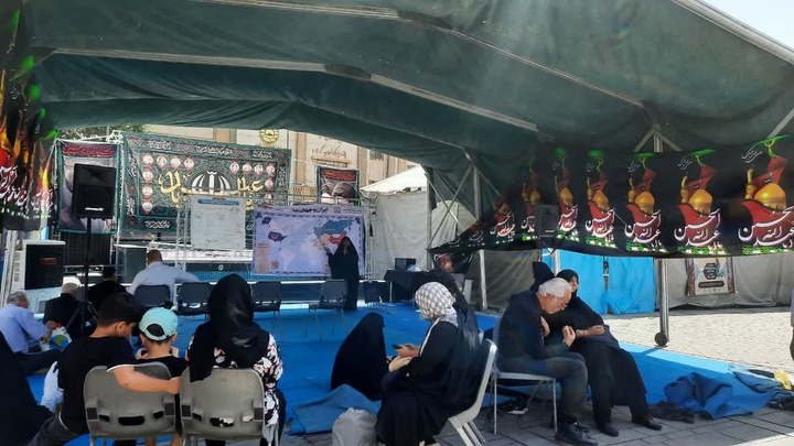 فعالیت‌های قرارگاه جهادی کوثر در بازار بزرگ تهران