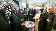 تصاویر/بازدید امام جمعه سیرجان از فعالیت‌های مدرسه علمیه نرجسیه در ایام محرم