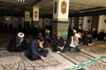 تصاویر/ مراسم عزاداری حسینی کارکنان مرکز مدیریت حوزه‌های علمیه خواهران در دهه اول محرم