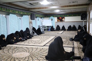 تصاویر/ مراسم عزاداری حسینی کارکنان مرکز مدیریت حوزه‌های علمیه خواهران در دهه اول محرم