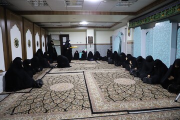 تصاویر/ مراسم عزاداری حسینی کارکنان مرکز مدیریت حوزه‌های علمیه خواهران در دهه اول محرم