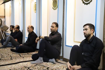 تصاویر/ مراسم عزاداری حسینی کارکنان مرکز مدیریت حوزه‌های علمیه خواهران در دهه اول محرم