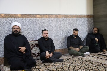 تصاویر/ مراسم عزاداری حسینی کارکنان مرکز مدیریت حوزه‌های علمیه خواهران در دهه اول محرم