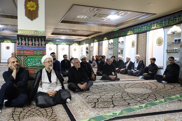 تصاویر/ مراسم عزاداری حسینی کارکنان مرکز مدیریت حوزه‌های علمیه خواهران در دهه اول محرم