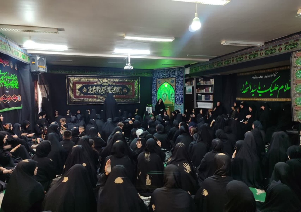 برگزاری مراسم سوگواری سید و سالار شهیدان در مدرسه علمیه شهرستان دورود