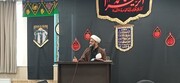 تصاویر/ مراسم دهه اول محرم ویژه بانوان در مدرسه علمیه نرجسیه سیرجان