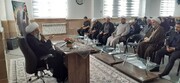 حضور مدیر حوزه‌های علمیه خواهران کشور در مدرسه علمیه خواهران آبیک قزوین