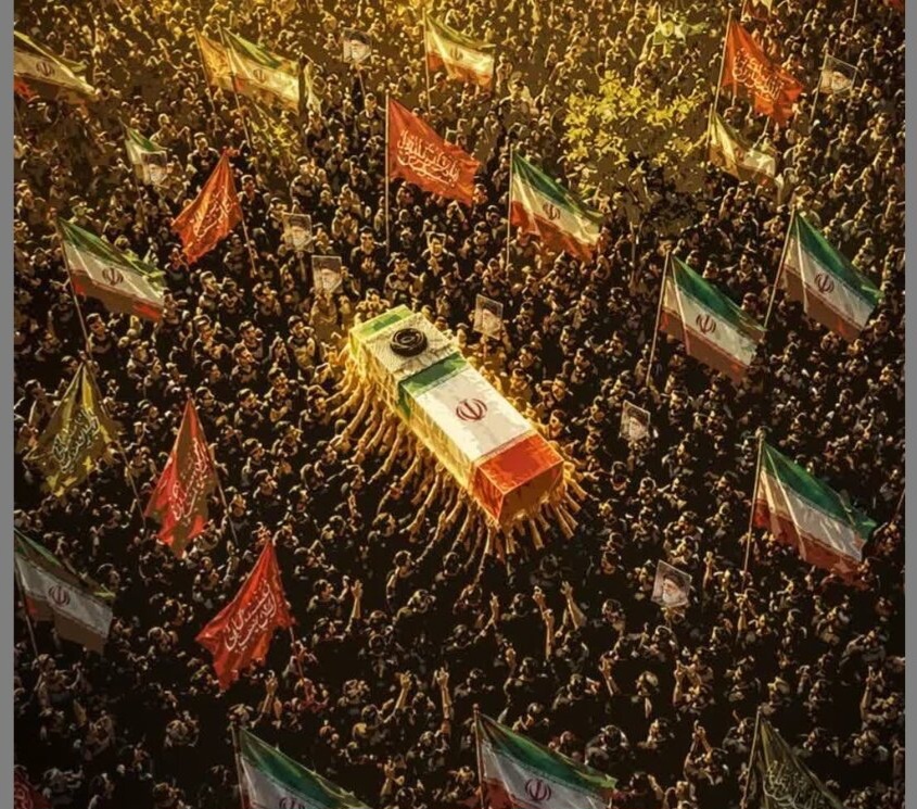 فراخوان خادمی بانوان قمی برای حضور در مراسم تشییع «رهبر شهید»