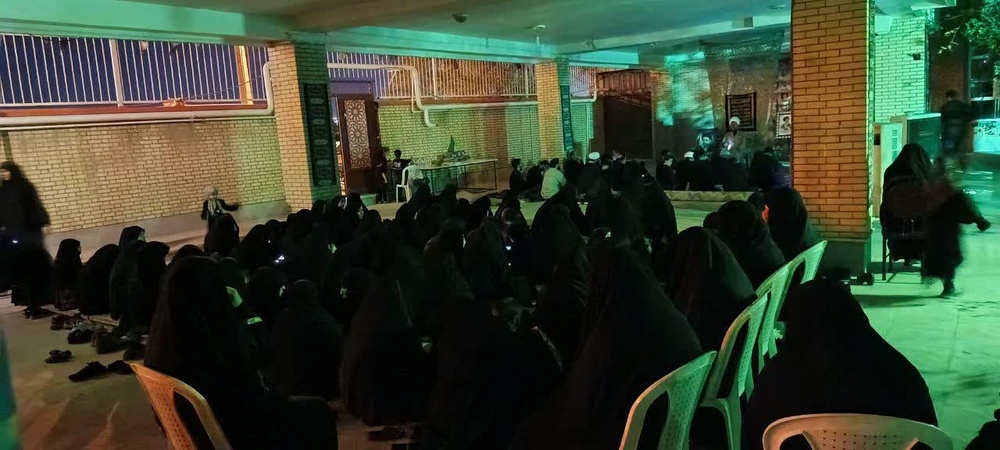 برگزاری مراسم بزرگداشت هفتمین روز تدفین پیکر مطهر رهبر شهید انقلاب در کنار مزار شهید گمنام حوزه