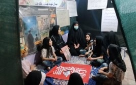 فعالیت‌های طلاب خواهر حوزه الزهرا شهرستان پلدختر
