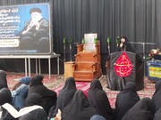 آیین گرامیداشت امام شهید(رضوان الله تعالی علیه) با حضور بانوان شهرستان زاهدان و اجرای حوزه‌های علمیه خواهران