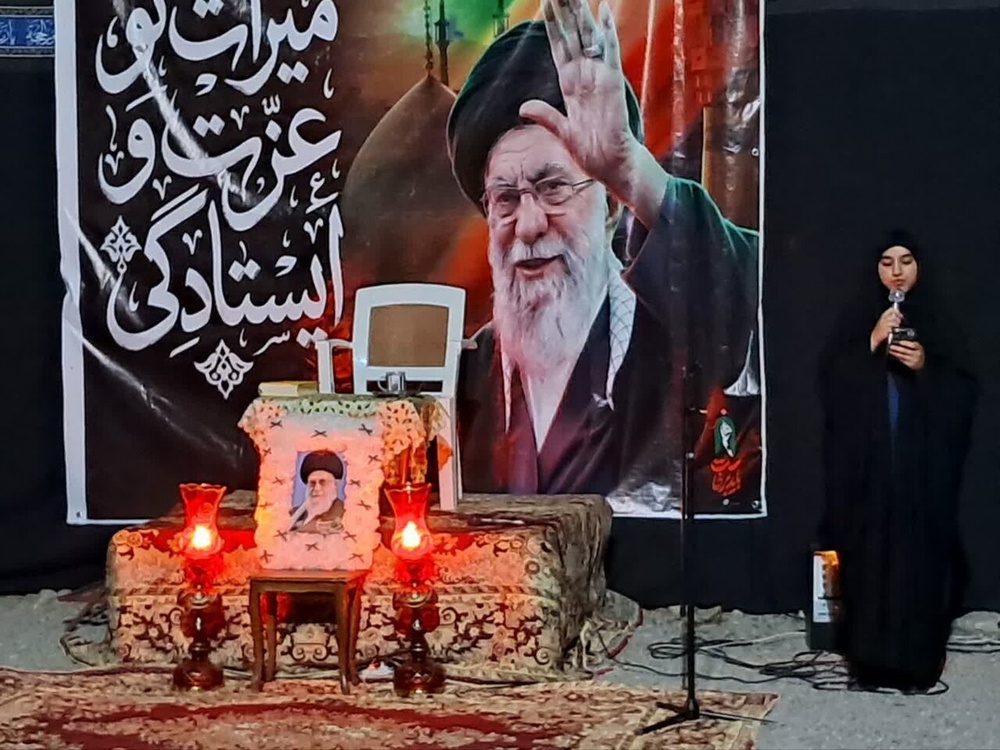 مراسم بزرگداشت قائد امت در مدرسه علمیه الزهرا (س) شهداد