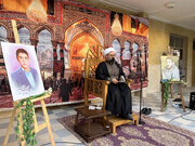 سوگواری ایام ماه صفر در جوار شهید گمنام مدرسه علمیه اردکان