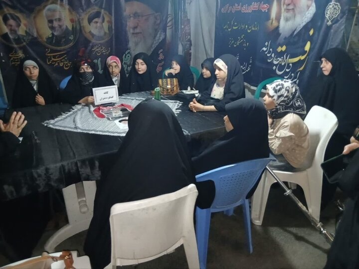 برپایی کافه گفتگو دختران توسط مبلغین مدرسه علمیه فاطمه‌الزهرا اراک