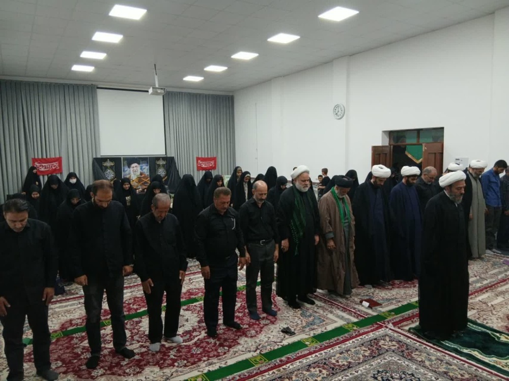 برگزاری مراسم گرامیداشت رهبر شهید انقلاب اسلامی در حوزه علمیه بیجار