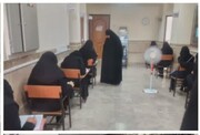 نظارت میدانی مدیر حوزه‌های علمیه خواهران استان همدان بر روند برگزاری امتحانات نیمسال دوم