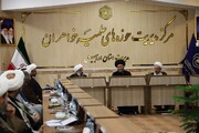 فیلم | حضور آیت‌الله عاملی در نشست مدیران استانی حوزه‌های علمیه خواهران