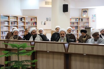 تصاویر/ حضور آیت‌الله عاملی در نشست مدیران استانی حوزه‌های علمیه خواهران