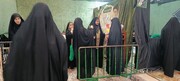 نقش‌آفرینی موکب مدرسه علمیه تخصصی حضرت آمنه (س) در حرم مطهر حضرت معصومه سلام‌الله‌علیها و مسجد مقدس جمکران