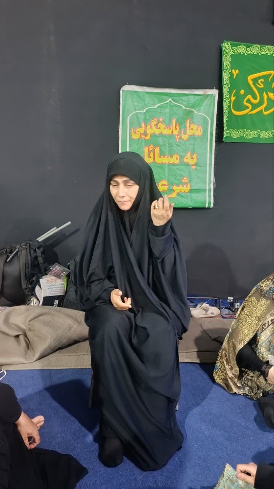خدمت‌رسانی فرهنگی، تبلیغی، رفاهی و درمانی مبلغات و خادمان مدرسه علمیه حضرت ولی‌عصر(عج) به ۲۵۰۰ زائر اربعین