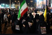 اجرای نمایش دختران آسمان با محوریت روایتگری از دانش آموزان شهید مدرسه شجره طیبه میناب، در نجف اشرف توسط مبلغان فاطمیه شیراز