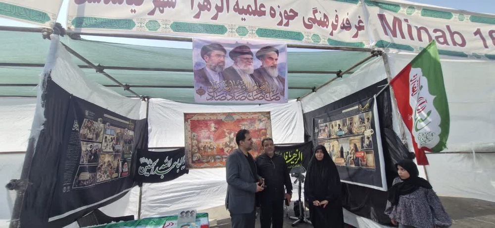 تصاویر/ عملکرد مبلغین مدرسه علمیه الزهرا (س) قیامدشت در میعادگاه اربعین حسینی
