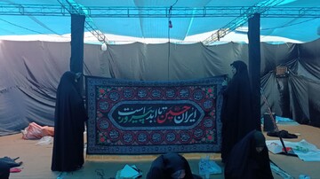 گزارش-تصویری فعالیت مبلغان حوزه علمیه خواهران هرمزگان در ایام اربعین