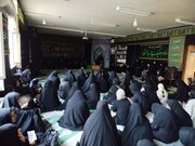 آیین‌های سوگواری ایام پایانی ماه صفر در مدرسه علمیه دورود؛ از تبیین احکام حجاب تا واکاوی معارف توحیدی