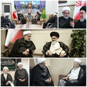 آنچه در دیدار رئیس سازمان بسیج با مراجع و علما در قم گذشت