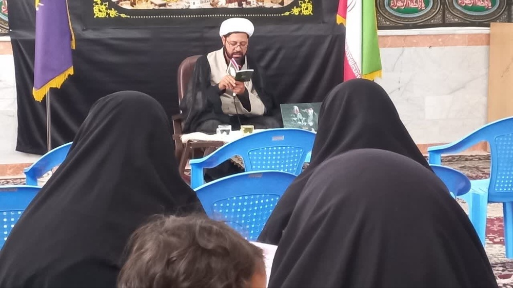 مراسم عزاداری پایانی ماه صفر مدارس علمیه خواهران استان کرمان