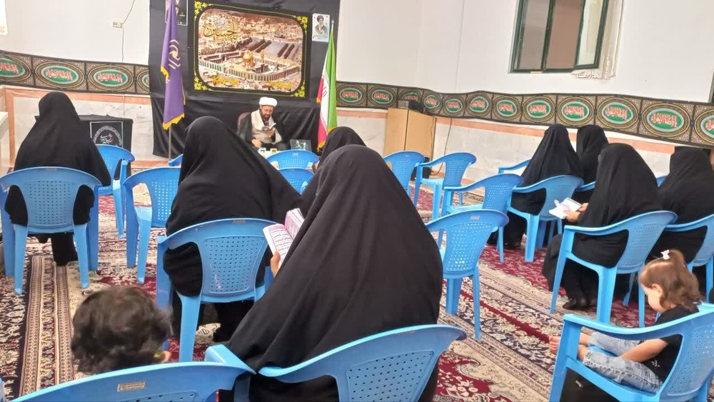 مراسم عزاداری پایانی ماه صفر مدارس علمیه خواهران استان کرمان