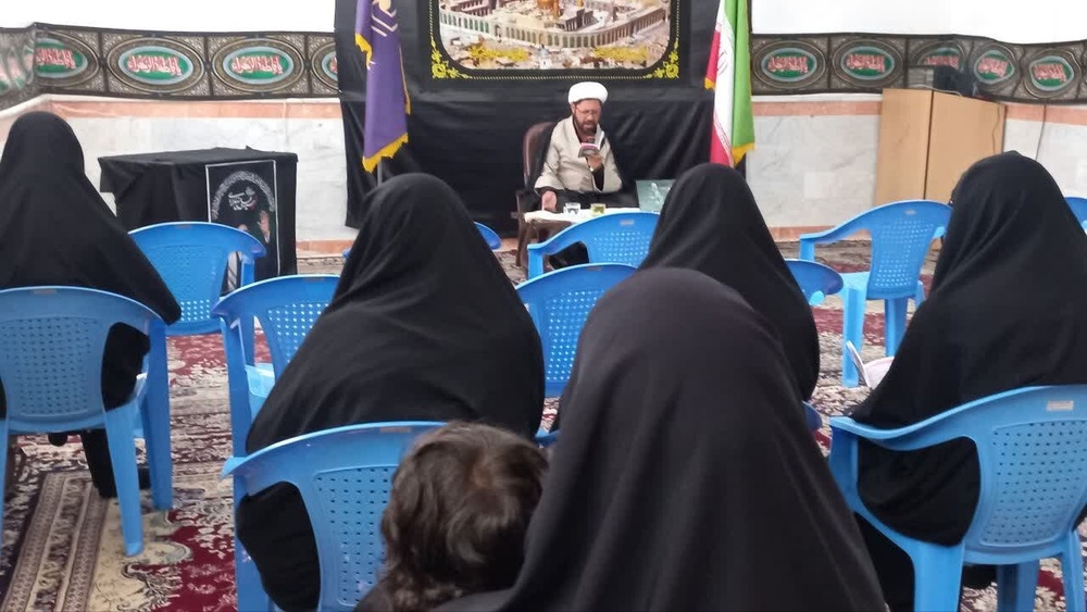 مراسم عزاداری پایانی ماه صفر مدارس علمیه خواهران استان کرمان