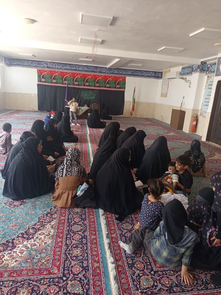 مراسم عزاداری پایانی ماه صفر مدارس علمیه خواهران استان کرمان