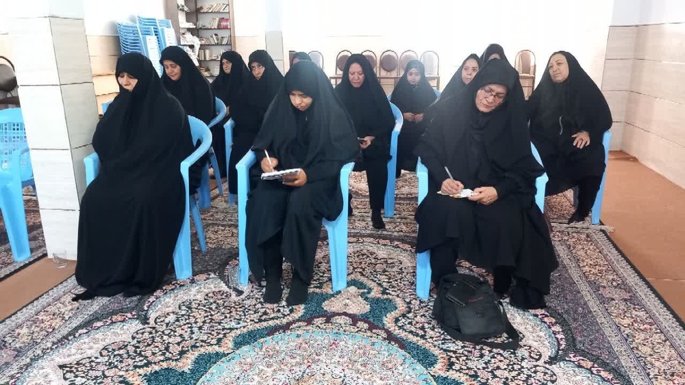 مراسم عزاداری پایانی ماه صفر مدارس علمیه خواهران استان کرمان