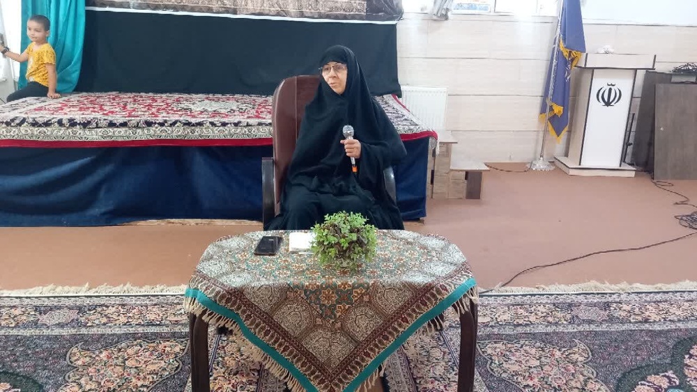 مراسم عزاداری پایانی ماه صفر مدارس علمیه خواهران استان کرمان