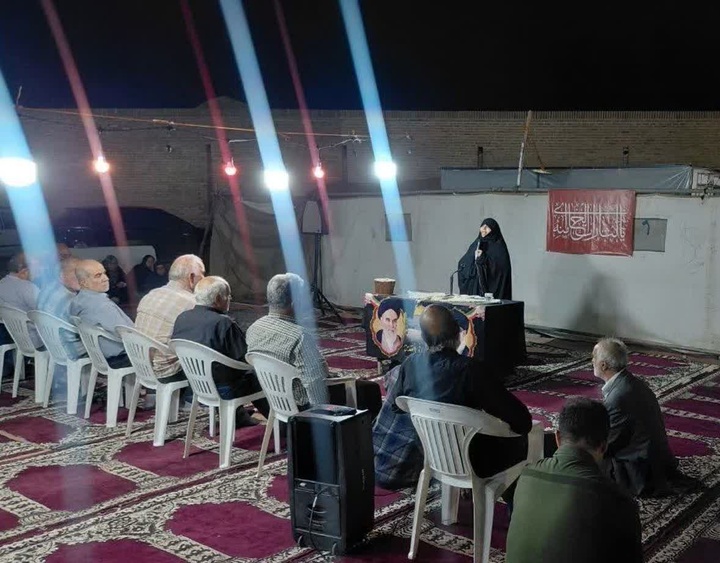 مراسم شب ۲۴ مردادماه موکب زینبیه امام شهید (سمنان)